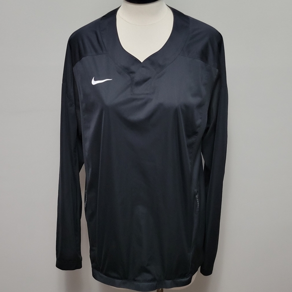 Nike Mens Longsleeve Baseball Pullover 